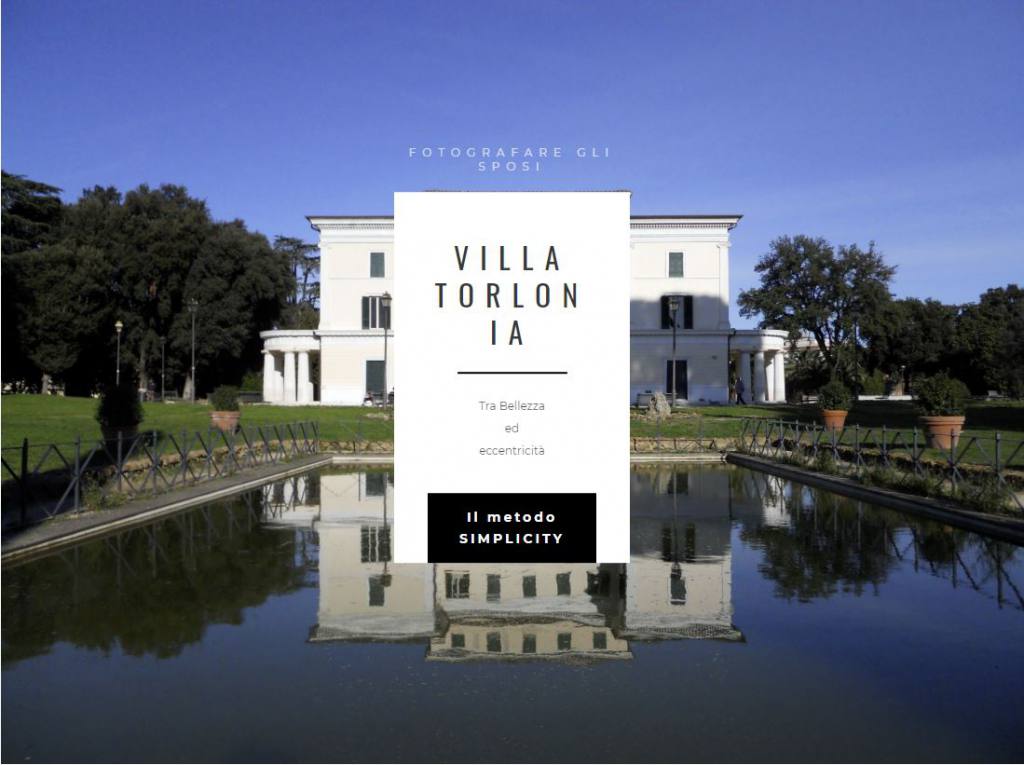 Fotografare gli sposi in location – Villa Torlonia