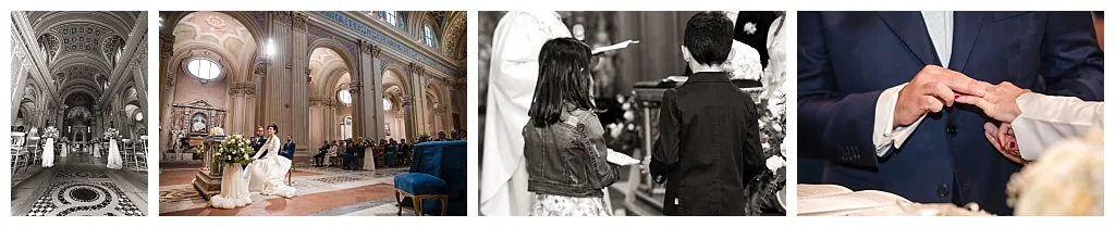 Lancio del riso agli sposi Davide e Chiara a Roma