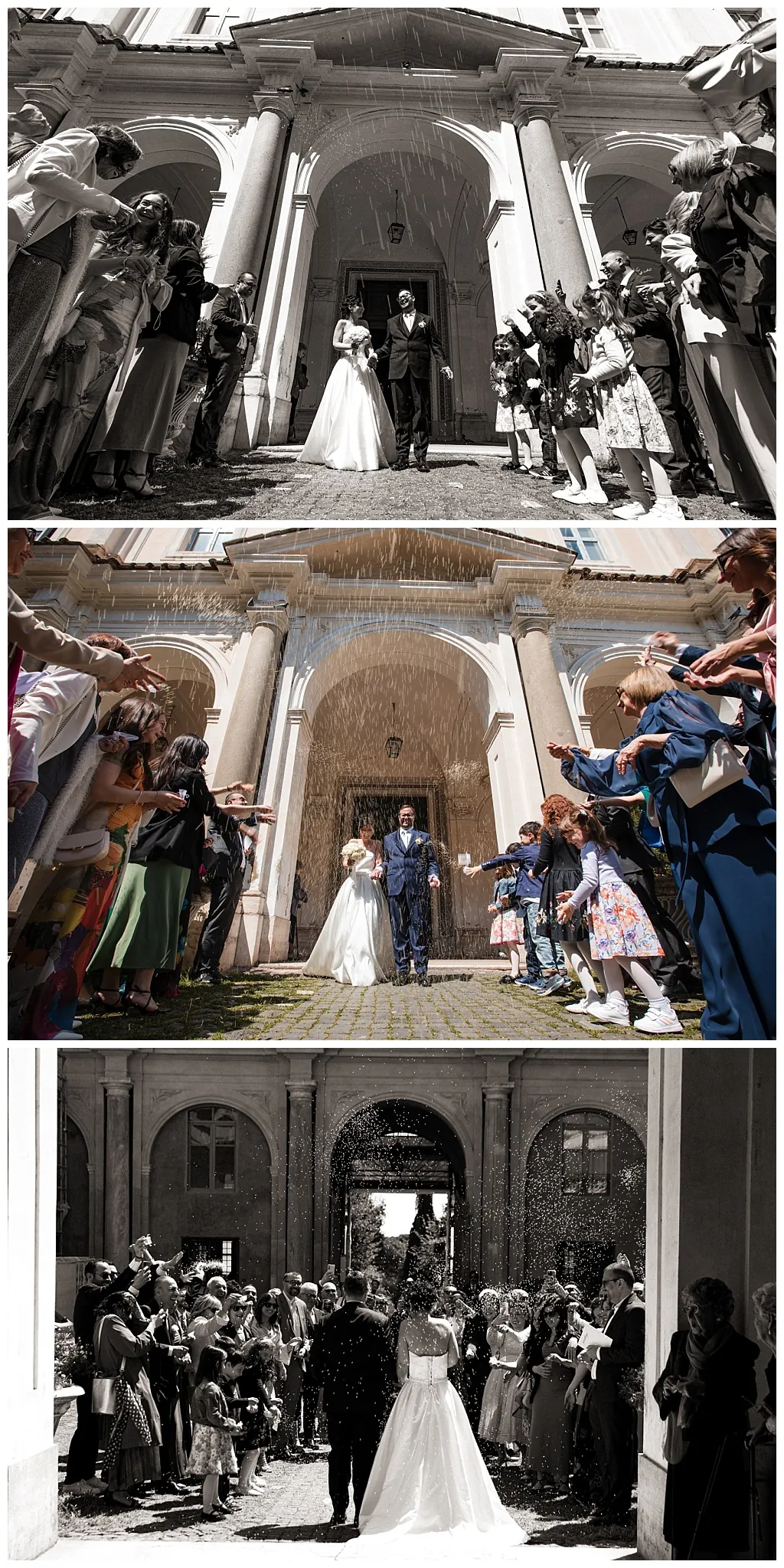 Ritratto di coppia nel centro storico di Roma — fotografo matrimonio