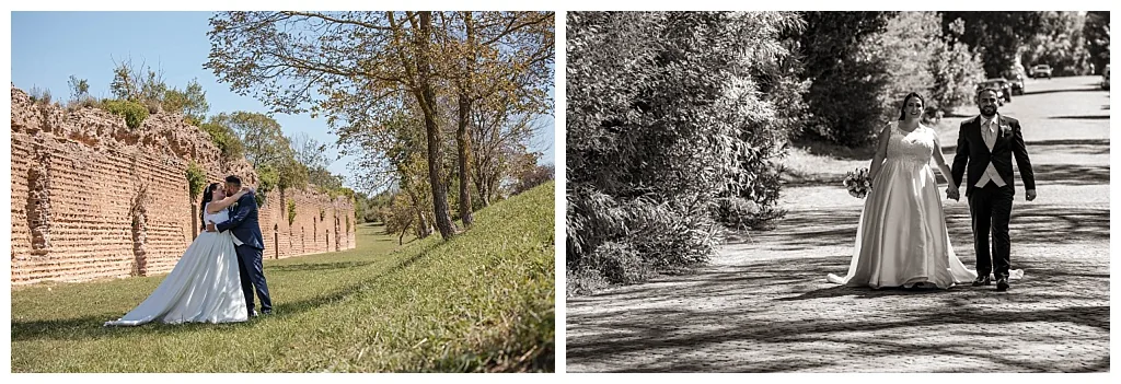 Passeggiata degli sposi tra i monumenti dell'Appia Antica